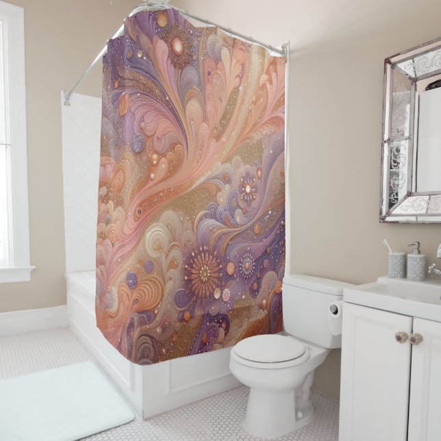 Celestial Bloom: A Dance of Stardust and Petals (In Situ)