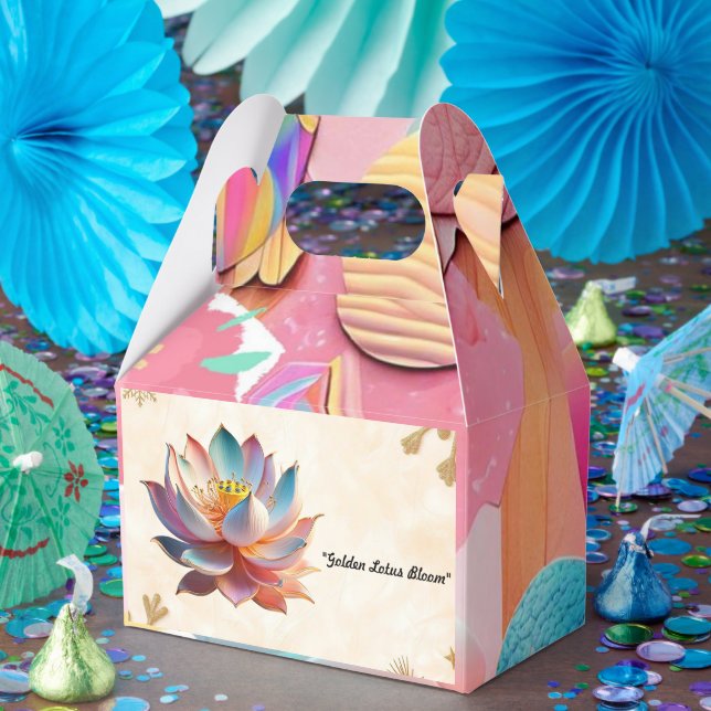 "Celestial Bloom" Favor Box (Party)
