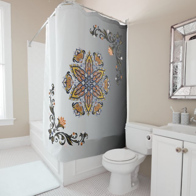 Celestial Bloom Mandala Art (In Situ)