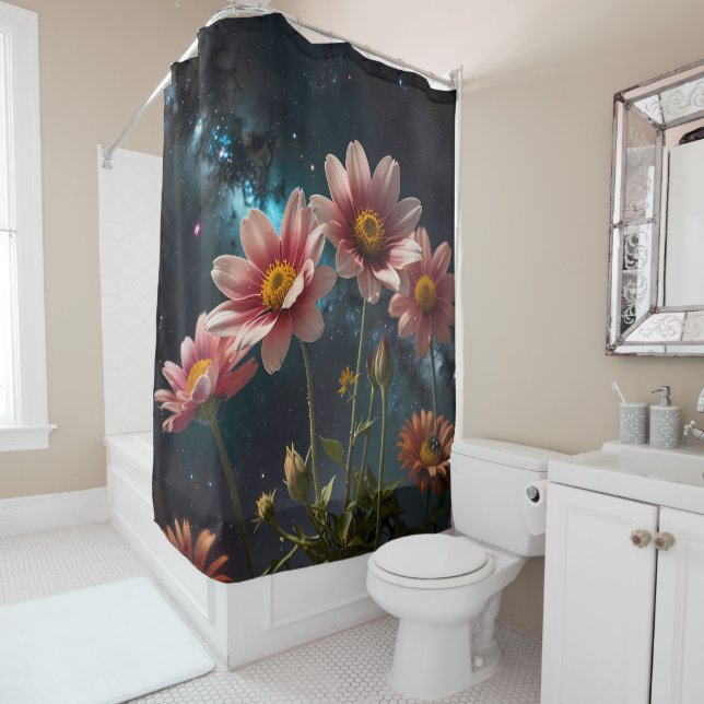 Celestial Blooms: Flowers Under the Milky Way  (In Situ)