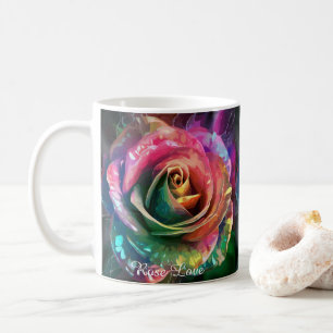  Celestial Blossom: Alien Rose Classic Mug, 325 ml Coffee Mug