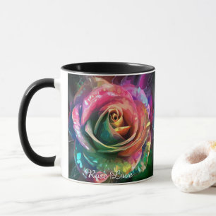  Celestial Blossom: Alien Rose Classic Mug, 325 ml Mug