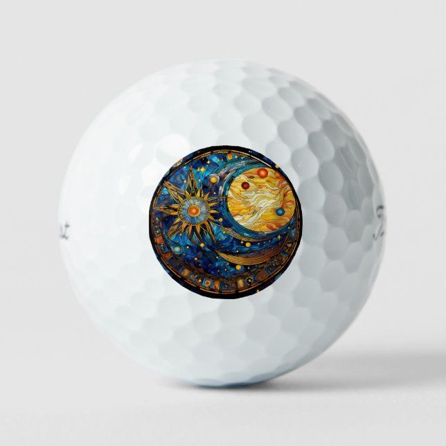 Celestial Bodies Golf Balls (Front)
