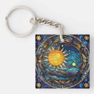 Celestial Bodies Keychain