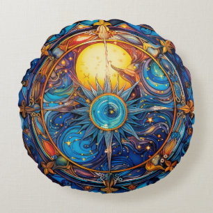 Celestial Bodies Throw Pillow