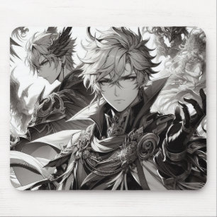 Celestial Bonds: The Divine Embrace Mouse Pad