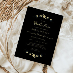 Celestial Bride Era Bridal Shower Invitation