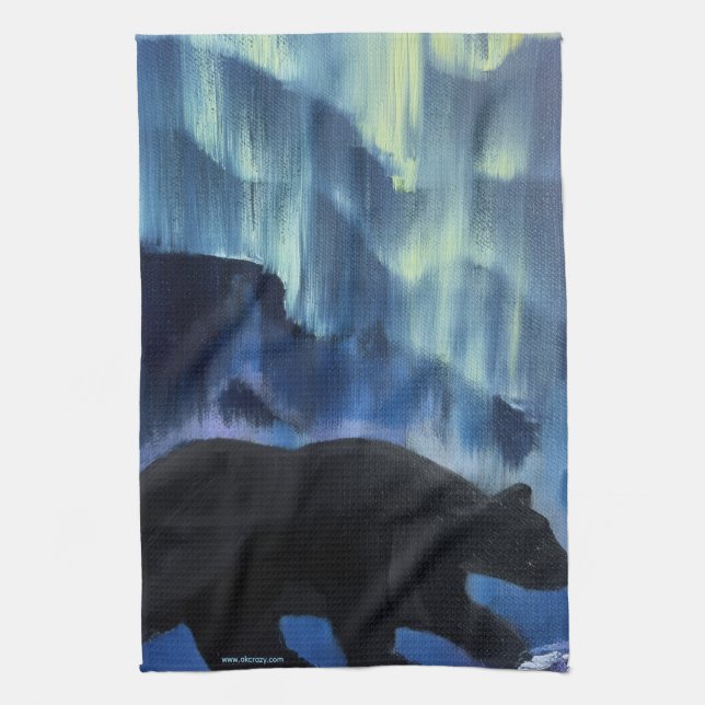 Celestial Bruin Kitchen Towels Alaskan (Vertical)