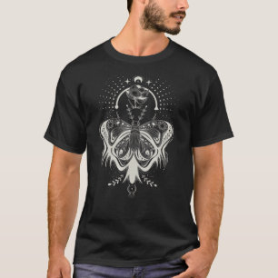 Celestial Butterfly Moth Rose T T-Shirt