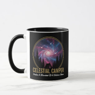 Celestial Camper Galaxy Night Scene Mug
