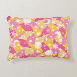Celestial Candy Swirl Accent Pillow