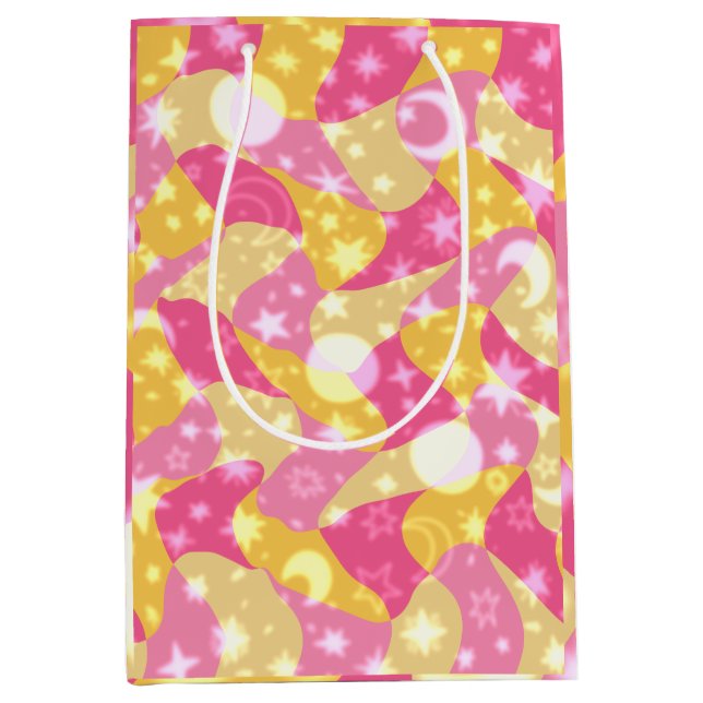 Celestial Candy Swirls  Medium Gift Bag (Front)