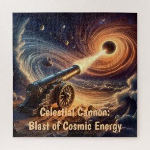 Celestial Cannon: Blast of Cosmic Energy Jigsaw Puzzle