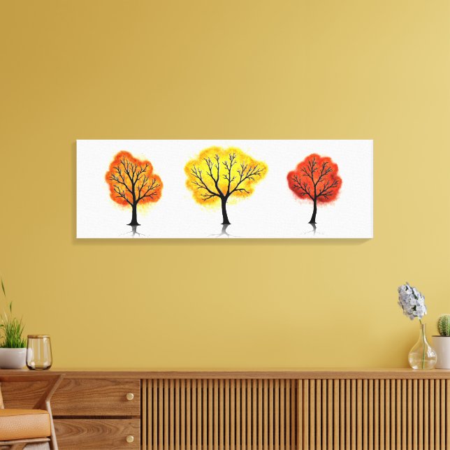 Celestial Canopy: Autumn Glow -  Canvas Print (Insitu(LivingRoom))