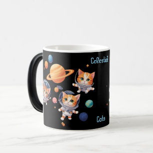 Celestial Cats Morphing Mug – Astronaut Cats Among