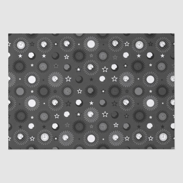 Celestial Clockwork Tissue Paper (Front)
