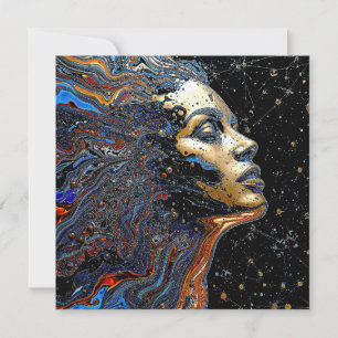 "Celestial Cognition" – A Surreal Portrait