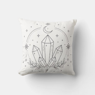 Celestial Colouring Book Pillow   Gem Stones