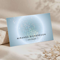 Celestial Confetti Glow Blue
