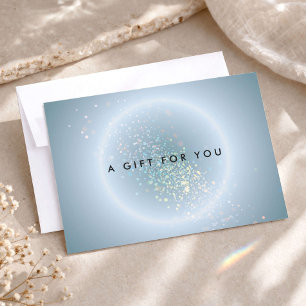 Celestial Confetti Glow Blue Gift Certificate
