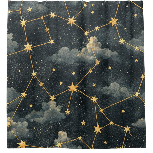 Celestial Constellation Star Pattern (1) (Front)