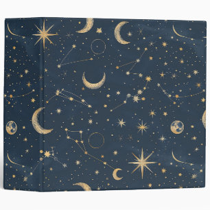 Celestial Constellation - Starry Night (1) Binder