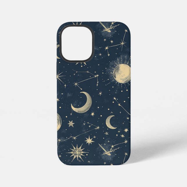 Celestial Constellation - Starry Night (2) iPhone Case (Back)