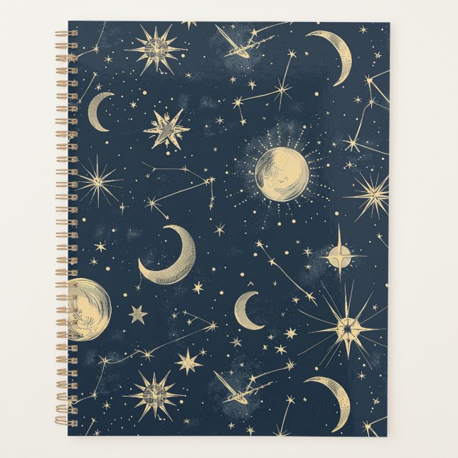 Celestial Constellation - Starry Night (3) Planner (Front)