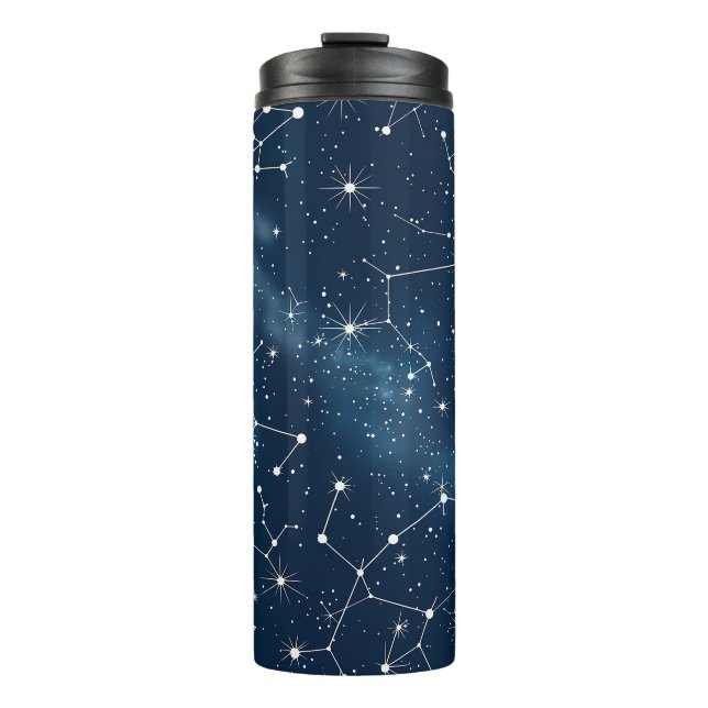 Celestial Constellation - Starry Night (3) Thermal Tumbler (Front)