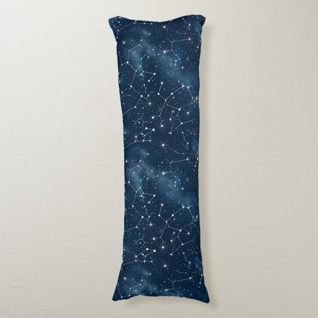 Celestial Constellation - Starry Night (4) Body Pillow (Front Vertical)