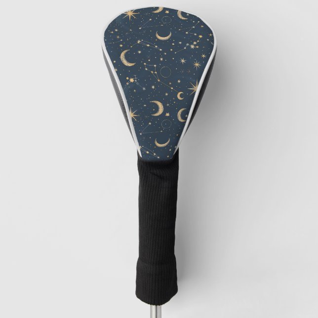 Celestial Constellation - Starry Night (4) Golf Head Cover (Front)