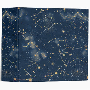 Celestial Constellation - Starry Night (5) Binder