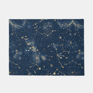 Celestial Constellation - Starry Night (5) Doormat