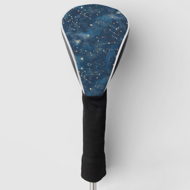 Celestial Constellation - Starry Night (6) Golf Head Cover (Front)