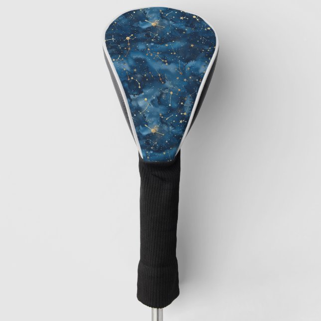 Celestial Constellation - Starry Night (7) Golf Head Cover (Front)