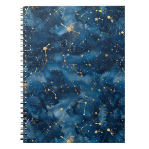 Celestial Constellation - Starry Night (7) Notebook