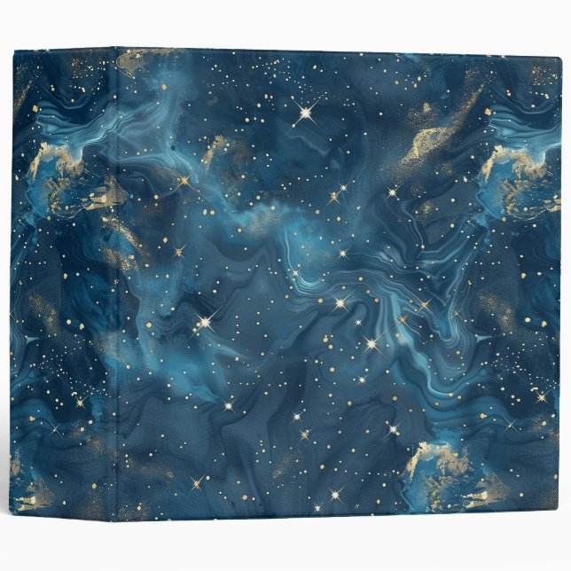 Celestial Constellation - Starry Night (8) Binder (Front/Spine)