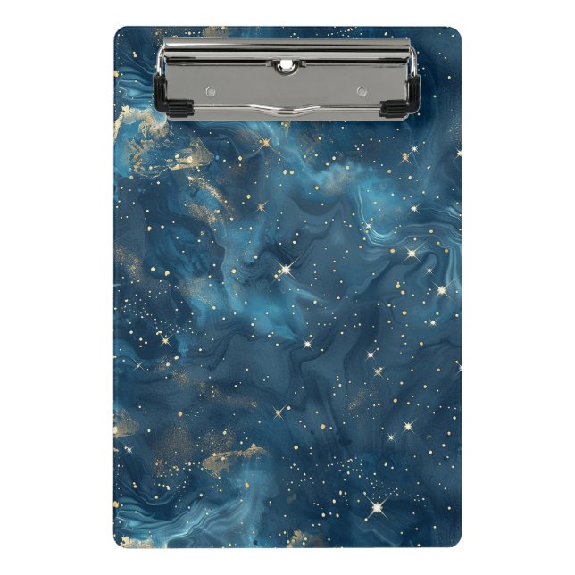 Celestial Constellation - Starry Night (8) Mini Clipboard (Front)