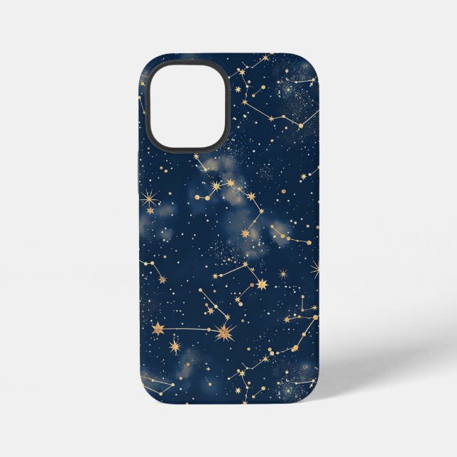 Celestial Constellation - Starry Night iPhone Case (Back)