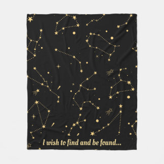 Celestial Constellations Stars Blanket
