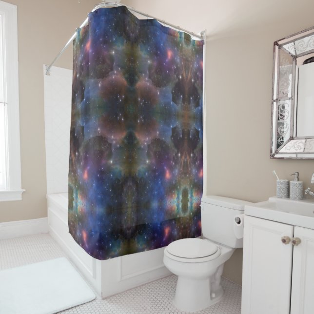 Celestial Cosmic Galaxy Pattern (In Situ)