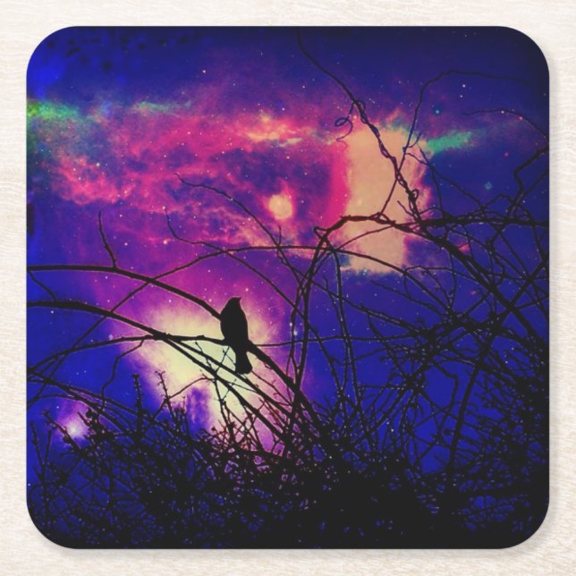 Celestial Crow Coaster (Front)