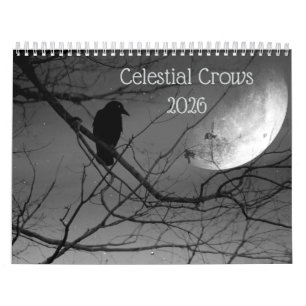 Celestial Crows 2026Calendar Calendar