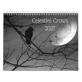 Celestial Crows 2027Calendar Calendar