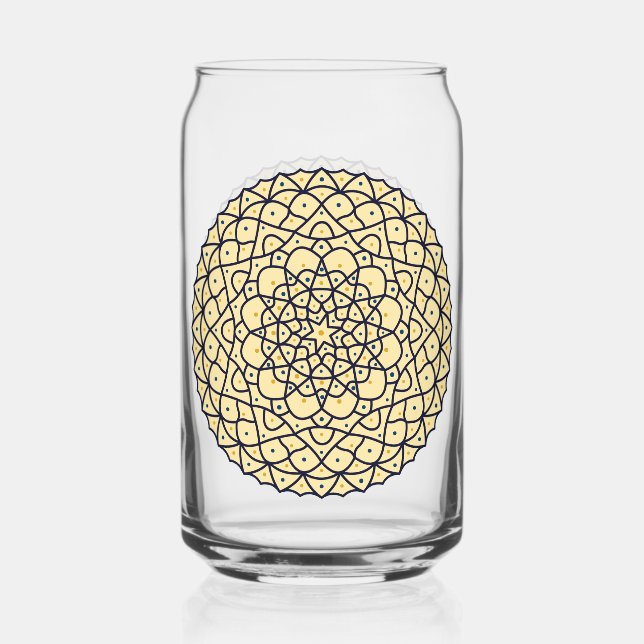 Celestial Day Can Glass (Front)