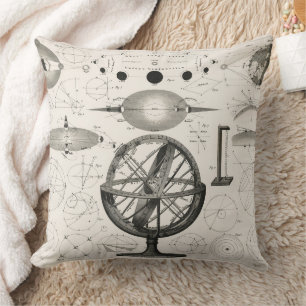 Celestial Decor for Dreamers Throw Pillow