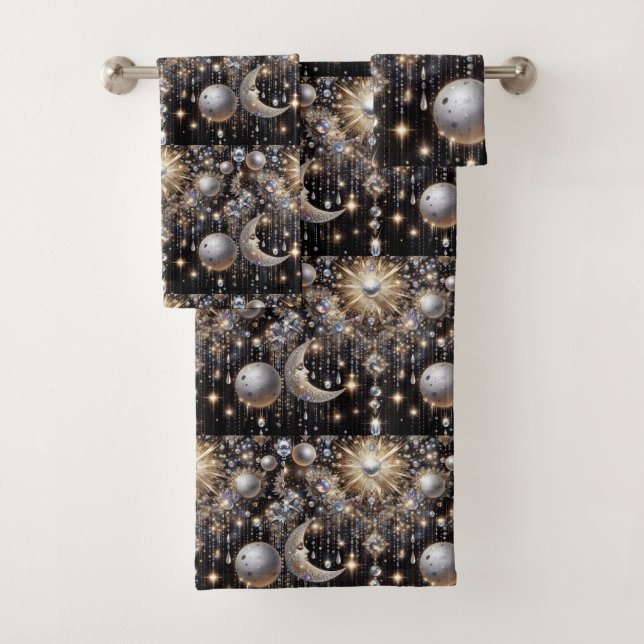 Celestial Diamond Towel Set (Insitu)