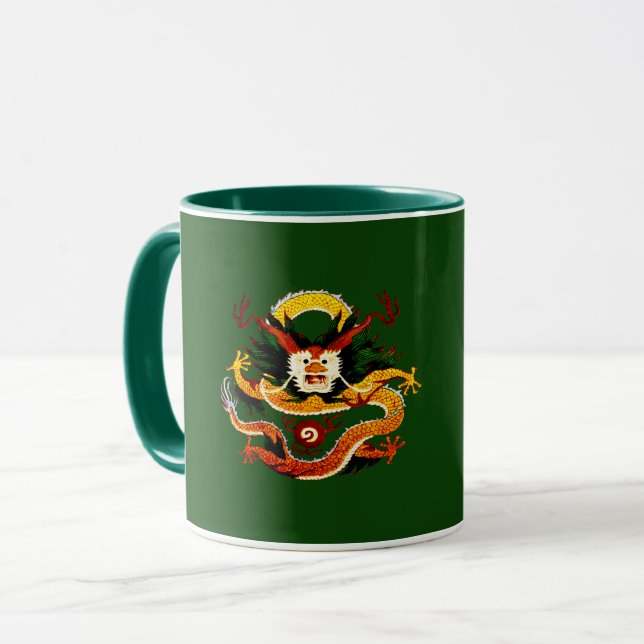 Celestial Dragon Mug (Front Left)