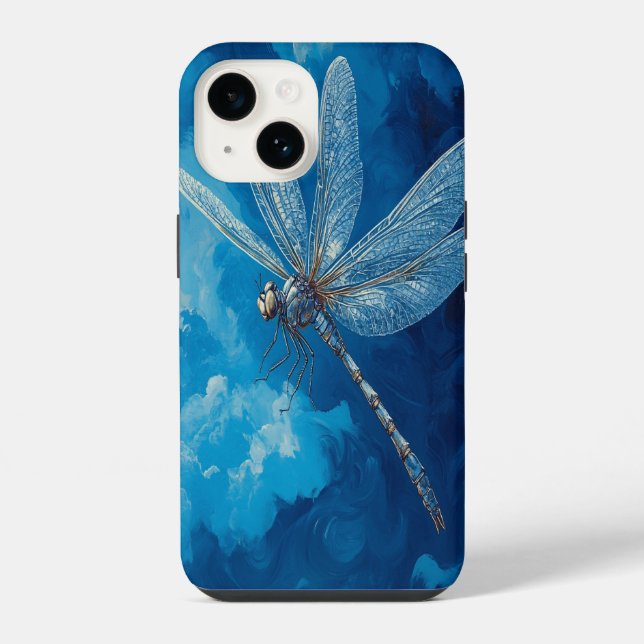 🦋 Celestial Dragonfly iPhone Case (Back)