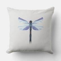 Celestial Dragonfly – Surreal Blue Insect Art Pill
